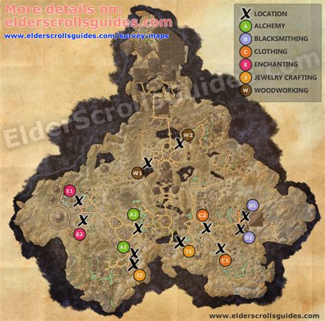 eso survey coldharbour|eso coldharbour survey map locations.